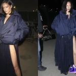 ریحانا با دامن توری در Rolling Loud 2025