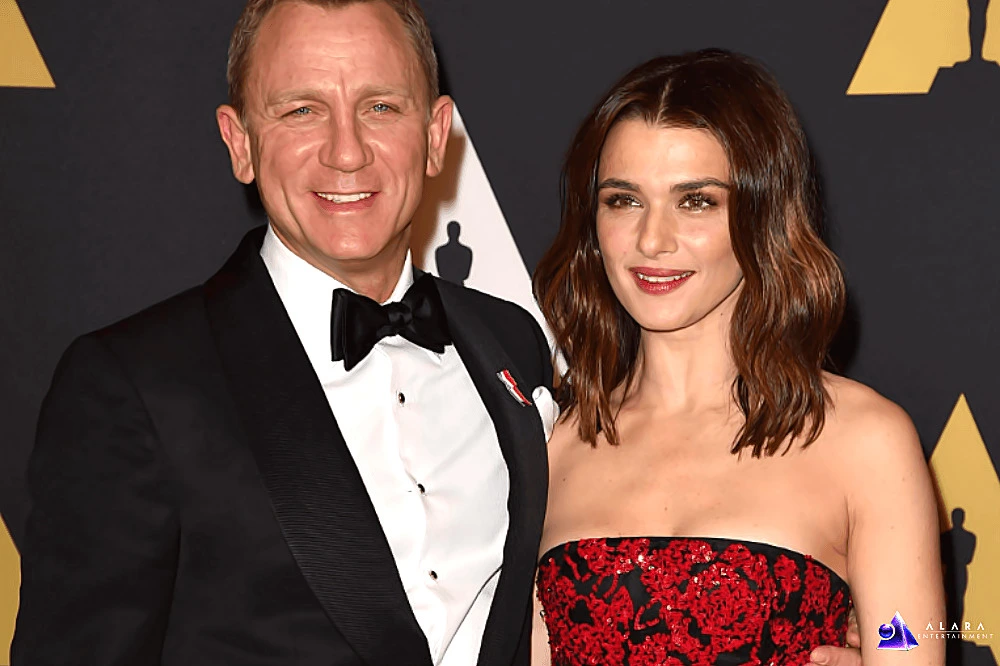 دنیل کریگ و همسرش