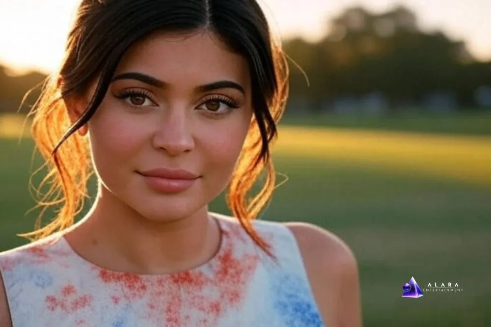 Kylie Jenner in a White Dress at the Wedding of Lauren Sanchez and Jeff Bezos