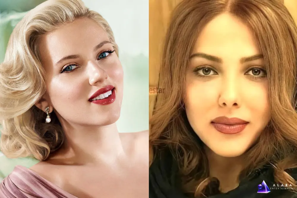 اسکارلت جوهانسون و لیلا اوتادی