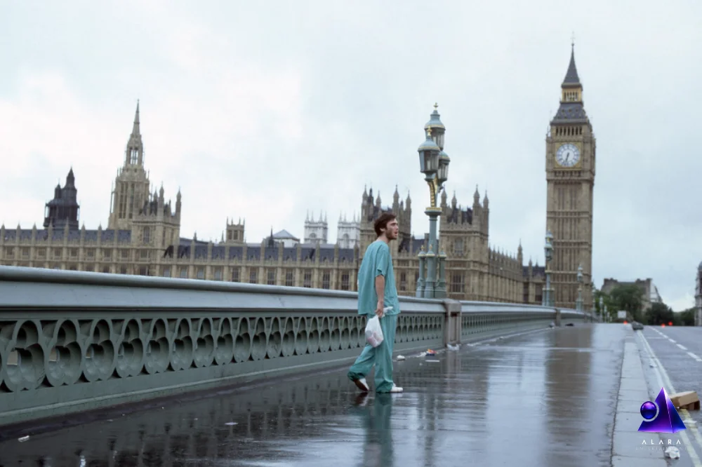 بهترین فیلم های آخرالزمانی جدید رسید: ۱۵ فیلم آخرالزمانی ۲۰۲۵ 16 فیلم بیستوهشت روز بعد (28 Days Later)