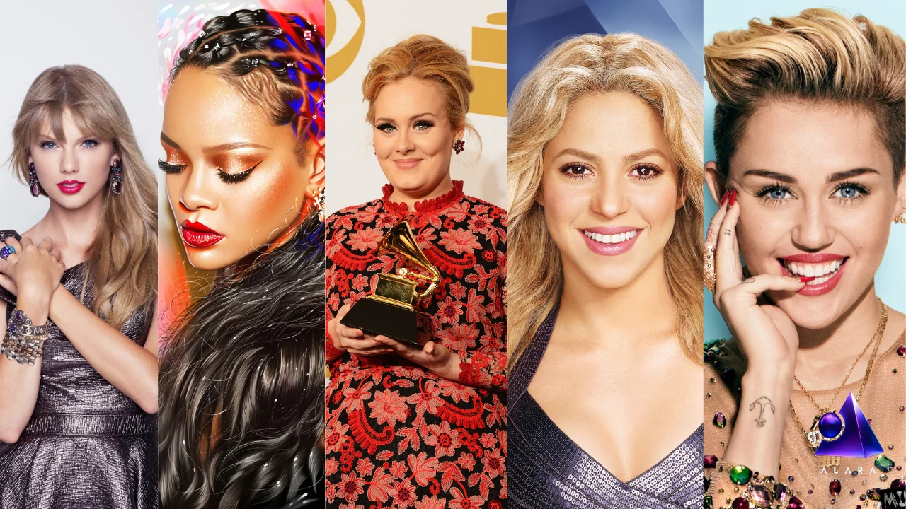 از تیلور سوئیفت تا شکیرا: بهترین خواننده‌های زن جهان را بشناسید