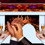 ازدواج عاشقانه جان گاسلین با استیفانی لوبو؛ فرزندانشان در مراسم حضور داشتند