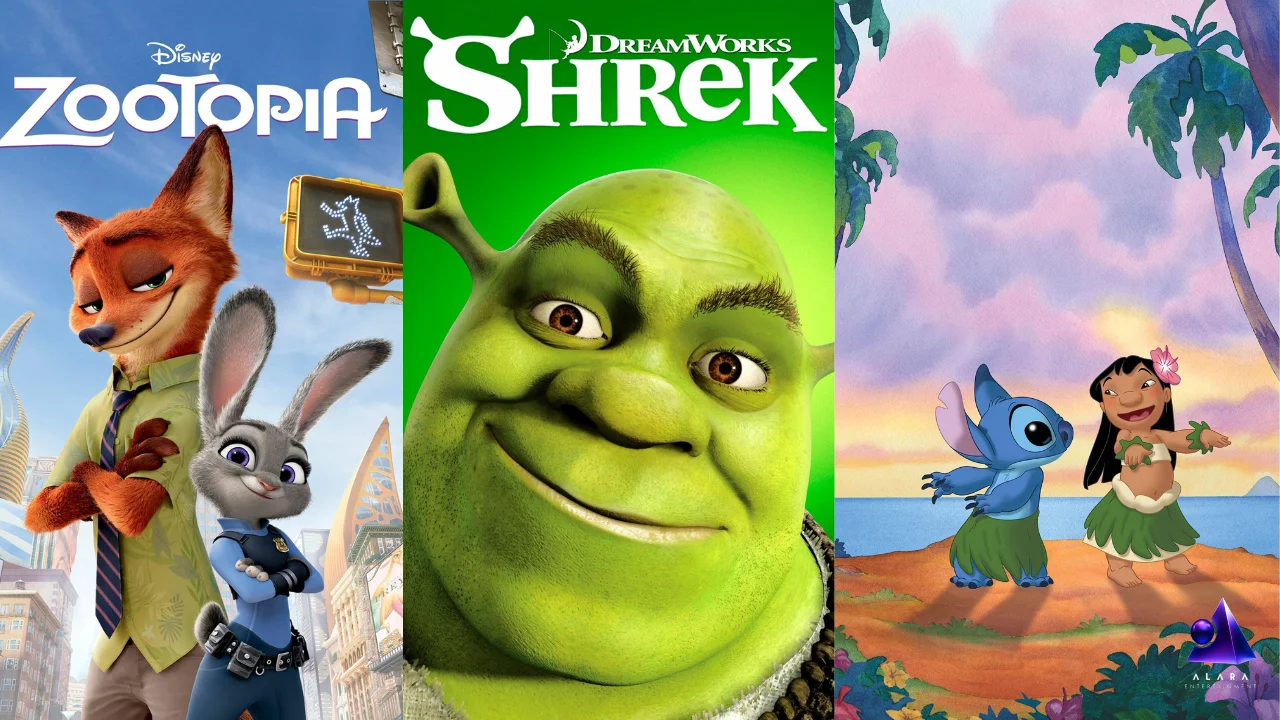 لیست بهترین انیمیشن کمدی