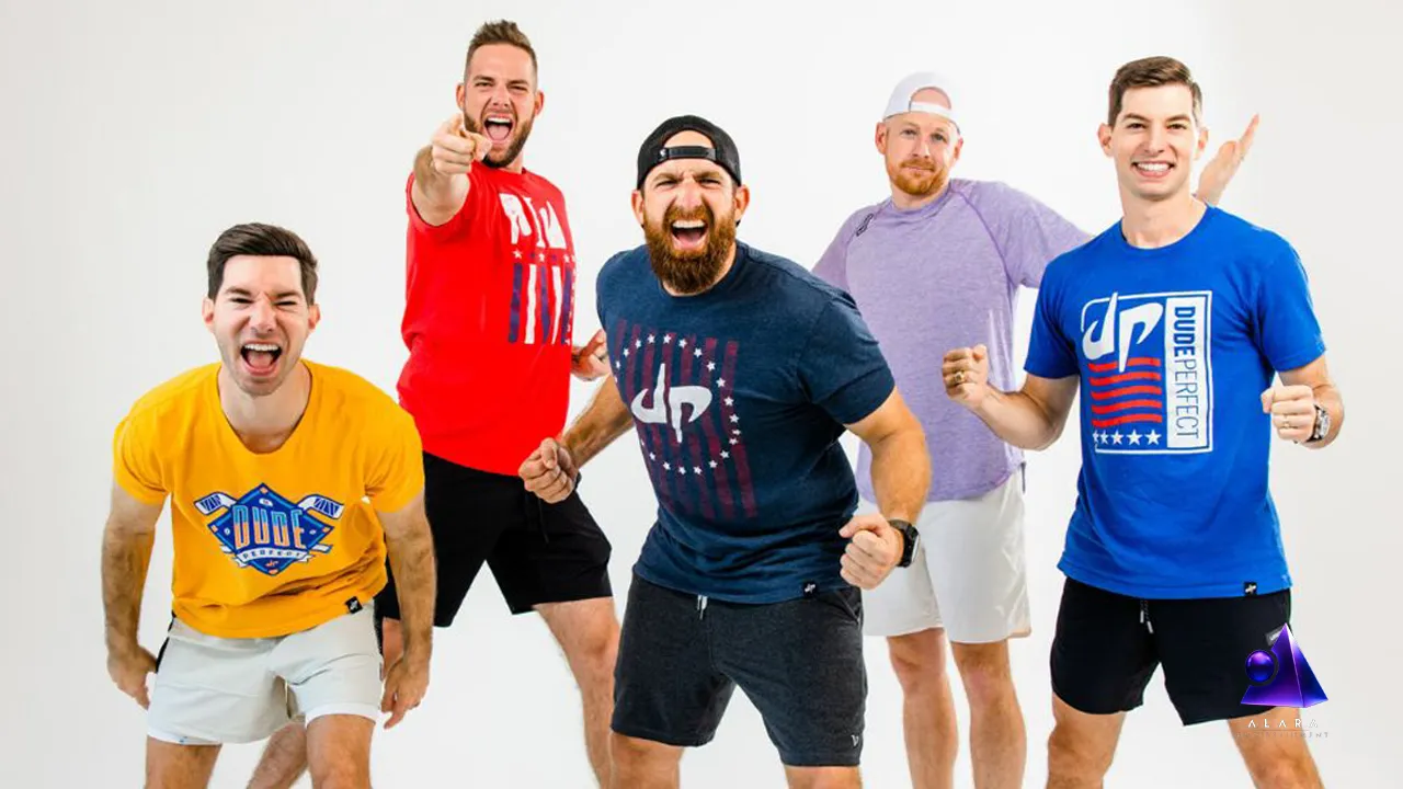 ۱۰ کانال برتر سرگرمی در یوتیوب در سال ۲۰۲۶ 4 Dude Perfect – استادان تریکشات و چالشهای ورزشی