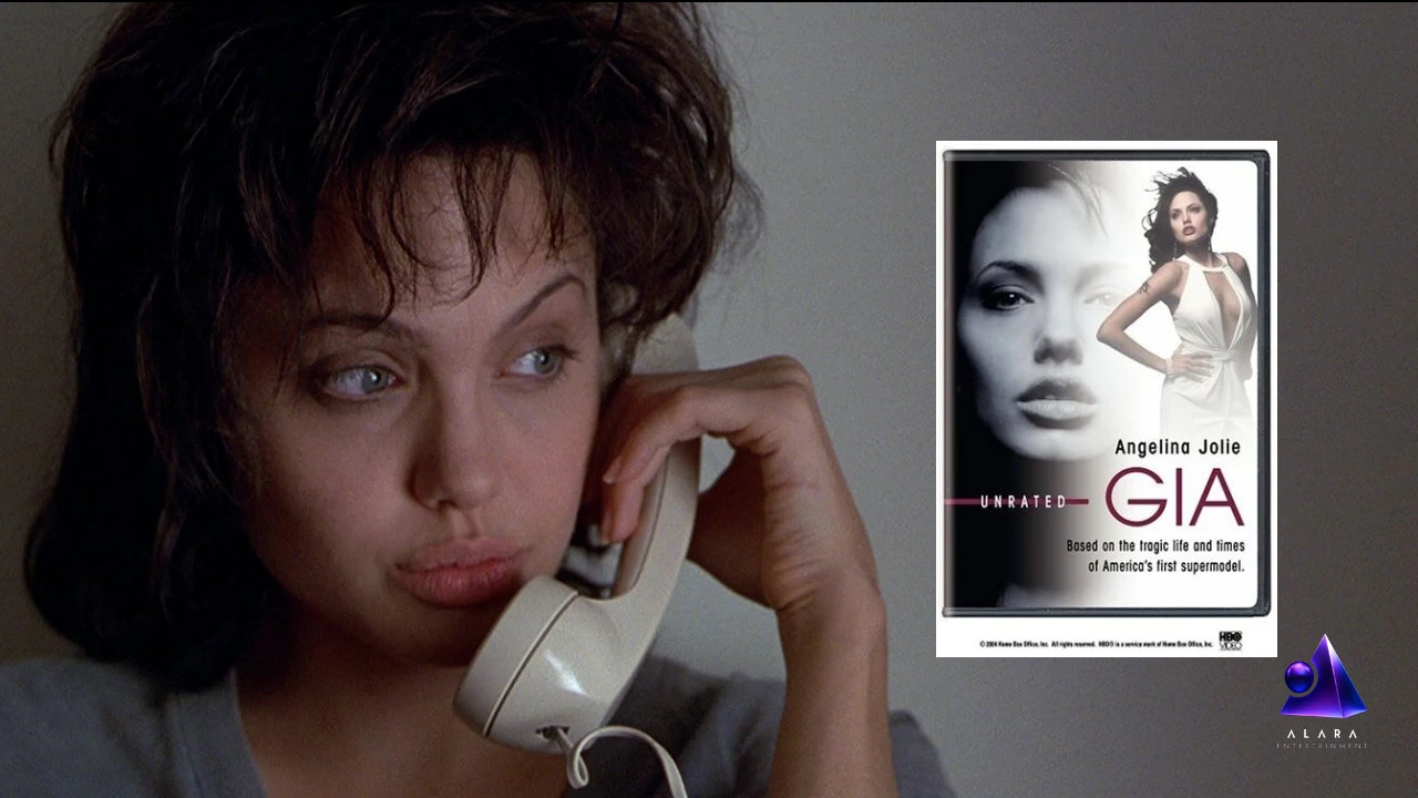 جولی در فیلم تلویزیونی gia