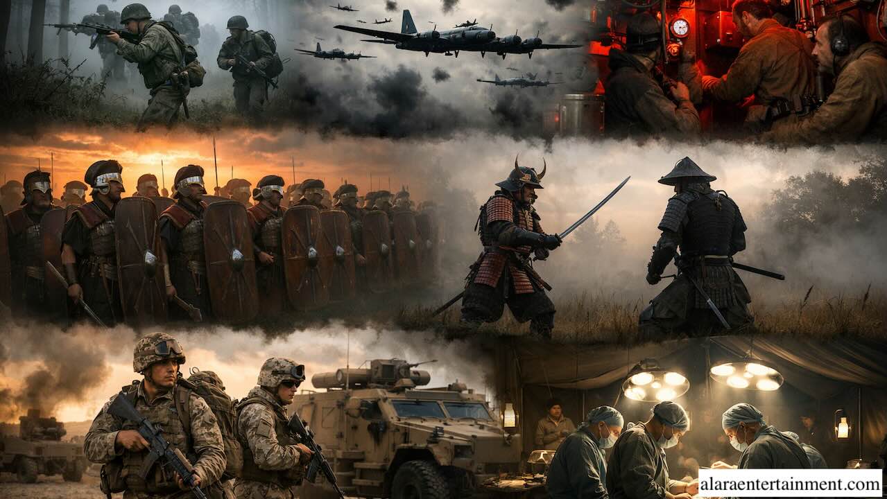 ۱۰ سریال جنگی که باید ببینید